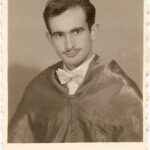 Antonio Cubillo en su colegiación como abogado en Santa Cruz de Tenerife en 1956