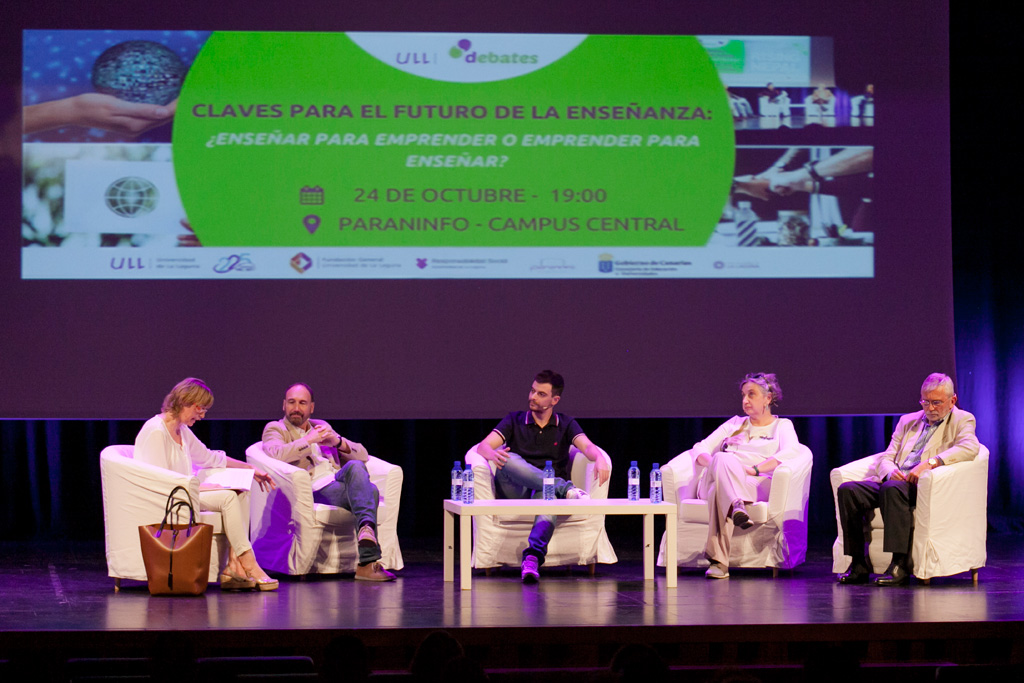 Debate sbre emprendimiento en educación