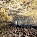 Interior de la Cueva del Viento, en Icod de los Vinos.