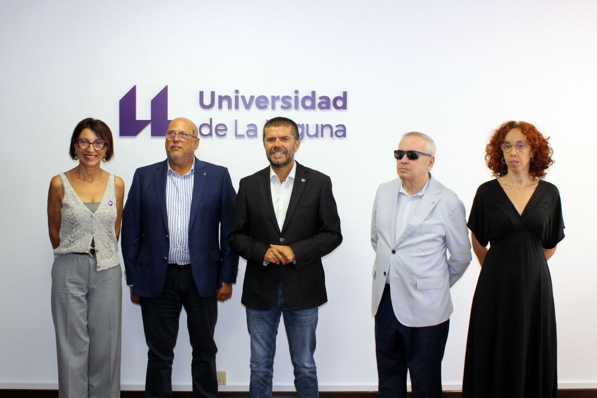 De izquierda a derecha: Candela Díaz, José Antonio López, Francisco García, Andrés Guillén y Sara Pérez.