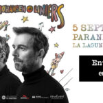 Cartel anunciador del concierto de Kevin Johansen y Liniers