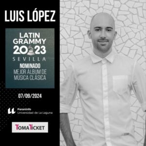 Foto del pianista Luis López