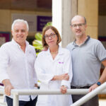 Federico Díaz González, Marta García Bustinduy y Enrique Francisco González Dávila.