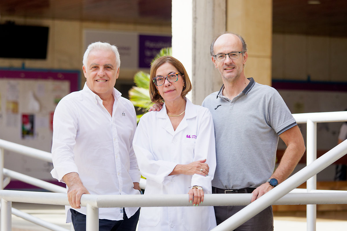 Federico Díaz González, Marta García Bustinduy y Enrique Francisco González Dávila.