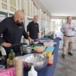 Francisco Almeida presentó a los chef José Darias y Marcos Gámez.