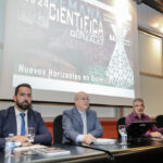 Jafeth Alonso, José María Palazón y David Tejedor en la inauguración de este evento.