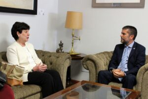 Rebeca Castellanos y Francisco García.