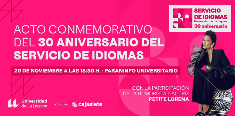 Banner anunciador del evento