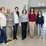 De izquierda a derecha: María Valladares, Isabel Inês Araújo, Cristina González, Emma Carmelo, Jana Alonso y Ana Quintero.