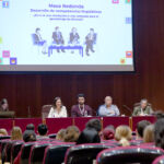 Imagen de la mesa redonda celebrada en la Facultad de Economía, Empresa y Turismo.