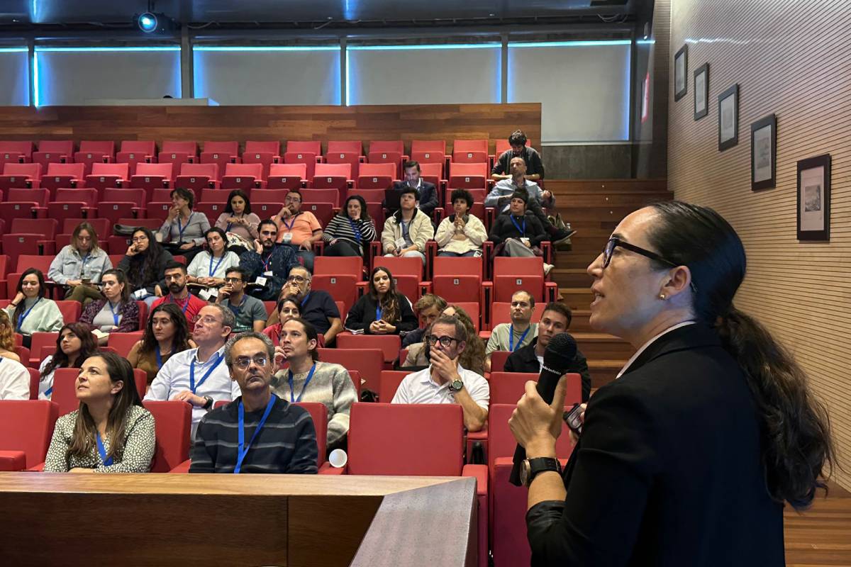 Imagen de una de las ponencias celebradas en el IEO-CSIC.